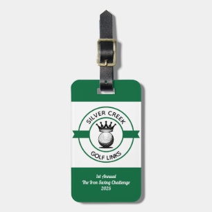 Etiqueta De Bagagem Crie Seu Próprio Torneio de Golfe Personalizado
