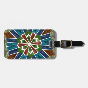 Etiqueta De Bagagem Crie sua própria Trendy Sari design