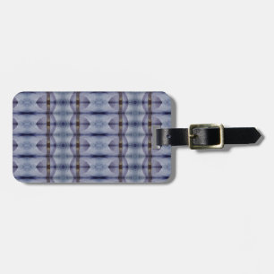 Etiqueta De Bagagem Crocus Ikat 2 Fog