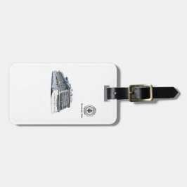 Etiqueta De Bagagem Cruise Leva Bagagem Norueguesa