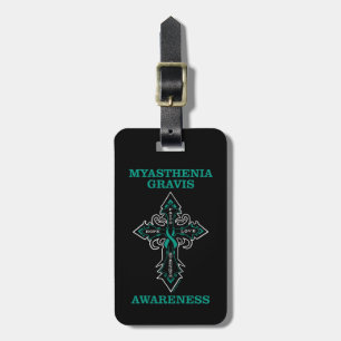 Etiqueta De Bagagem Cruzamento/Consciência.. Miastenia Gravis