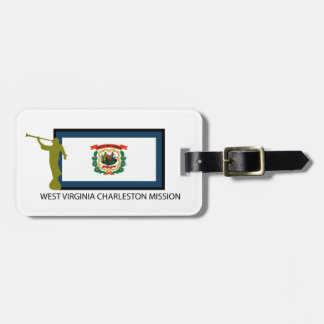 ETIQUETA DE BAGAGEM CTR DA MISSÃO LDS DE WEST VIRGINIA CHARLESTON