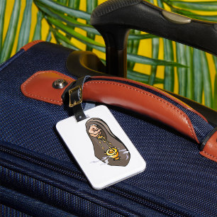 Etiqueta De Bagagem Culto Religioso do Censer Incenso Católico