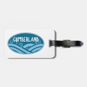 Etiqueta De Bagagem Cumberland Maryland Ao Ar Livre