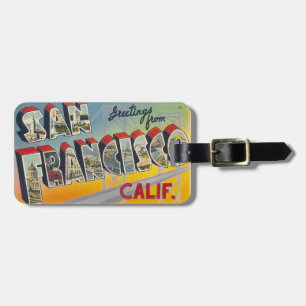 Etiqueta De Bagagem Cumprimentos de San Francisco
