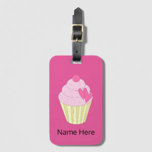 Etiqueta De Bagagem Cupcake de bagagem