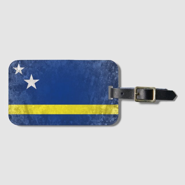 Etiqueta De Bagagem Curacao (Frente Horizontal)