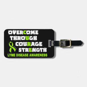 Etiqueta De Bagagem CURE...Lyme