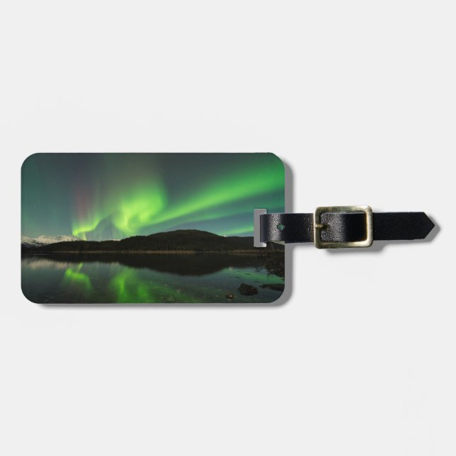 Etiqueta De Bagagem Curling Aurora (Frente Horizontal)