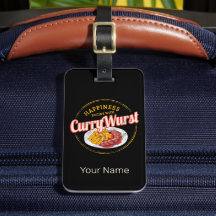 Currywurst Retro Sausage Vintage Fries Franceses