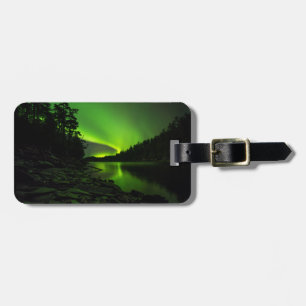 Etiqueta De Bagagem Curva Aurora