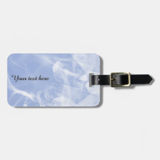 Etiqueta De Bagagem Custom blue crystal luggage tag