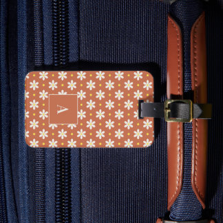 Etiqueta De Bagagem Custom Travel Gift for Women Personalized Daisy