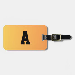 Etiqueta De Bagagem Cute Plain with Simple Design