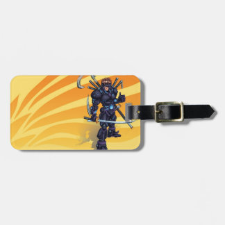 Etiqueta De Bagagem Cyber Ninja