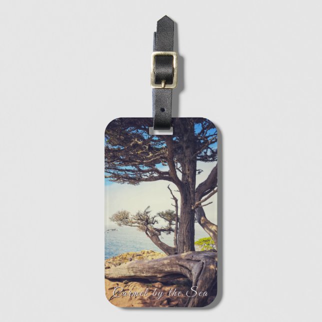 Etiqueta De Bagagem Cypress by the Sea (Frente Vertical)