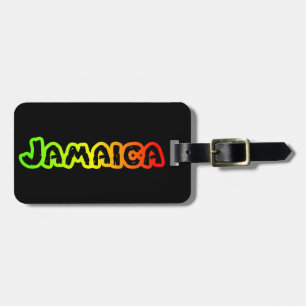etiqueta de bagagem da Jamaica