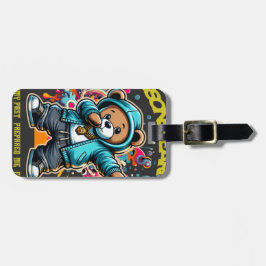 ETIQUETA DE BAGAGEM DABBING FUTURE LESSONS LEARN LUGGAGE TAG