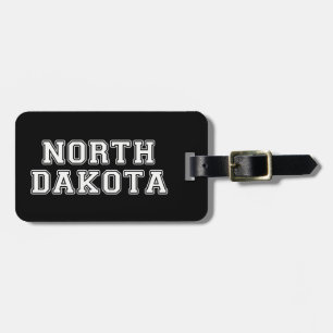 Etiqueta De Bagagem Dakota do Norte