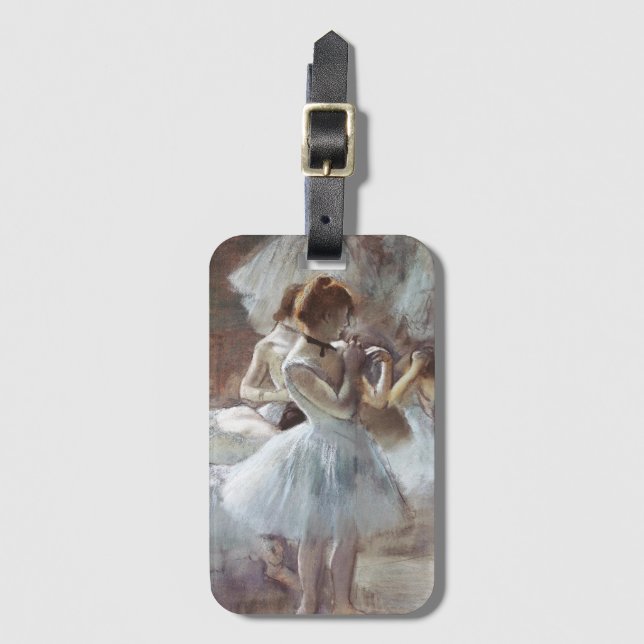 Etiqueta De Bagagem Dancers Edgar Degas (Frente Vertical)