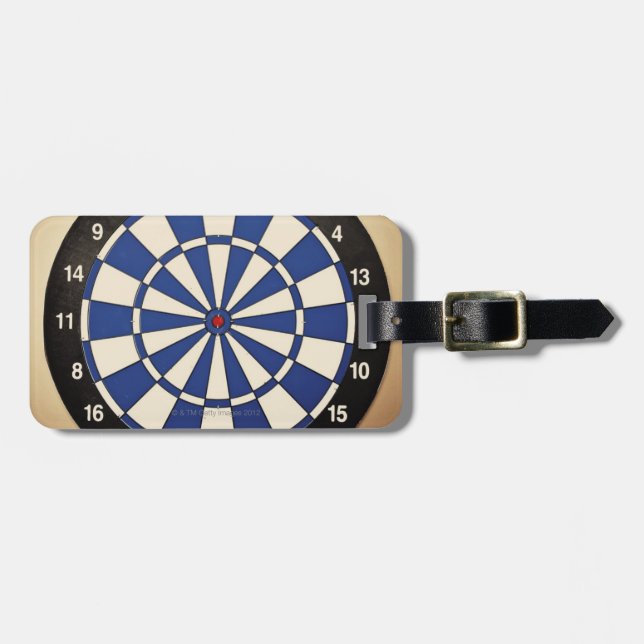 Etiqueta De Bagagem Dartboard 2 (Frente Horizontal)