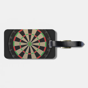 Etiqueta De Bagagem Dartboard Lover