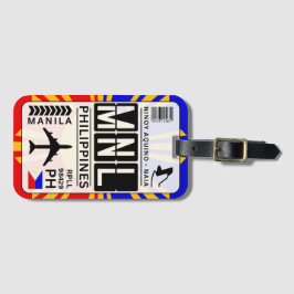 Etiqueta de Bagagem das Filipinas