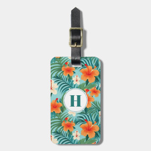 Etiqueta de Bagagem das Flores do Havaí