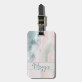 Etiqueta de Bagagem de abstrato Art