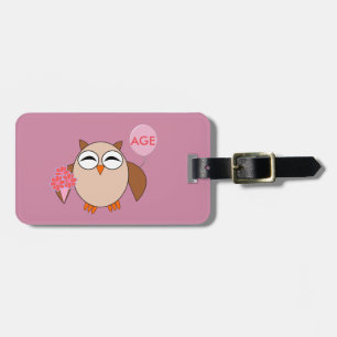 Etiqueta de Bagagem de Aniversário Personalizada