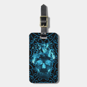 Etiqueta de Bagagem de Azul Personalizada