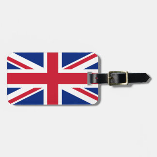 Etiqueta de Bagagem de Bandeira Britânica