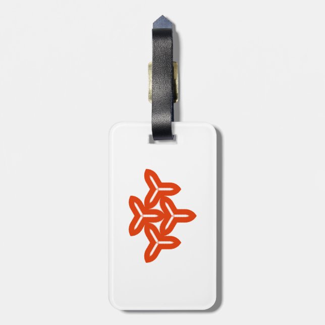 Etiqueta de Bagagem de Blades Góticas (Traseira Vertical)