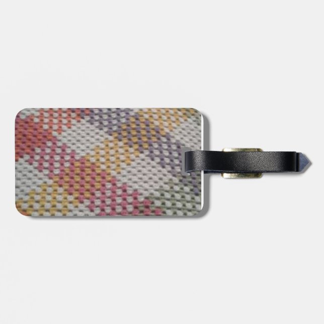 Etiqueta de Bagagem de Carteira de Vovó (Traseira Horizontal)