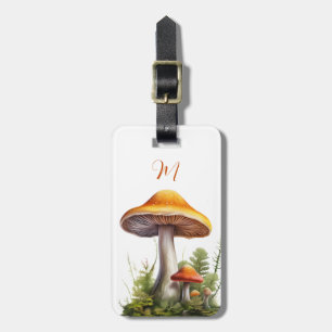 Etiqueta de Bagagem de Cogumelo