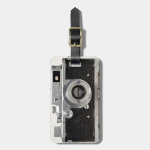 Etiqueta de Bagagem de Coleção de CÂMERA VINTAG