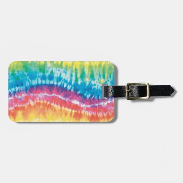 Etiqueta de Bagagem de Corante Personalizada (Frente Horizontal)