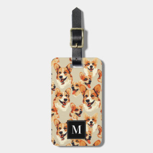 Etiqueta de Bagagem de Corgi