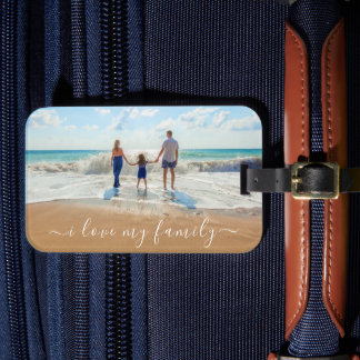 Etiqueta de Bagagem de Fotografias Personalizada p