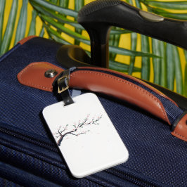 Etiqueta de Bagagem de Galho de Árvore Japonês Min