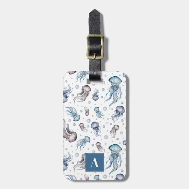 Etiqueta de Bagagem de Gellyfish (Frente Vertical)