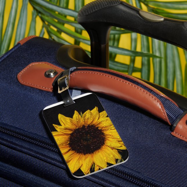 Etiqueta de Bagagem de Girassol (Frente Insitu 1)