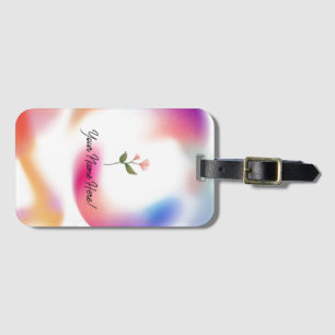 Etiqueta de Bagagem de Gradiente Personalizado de 
