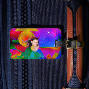 Etiqueta de Bagagem de Jardim Encantada