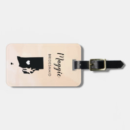 Etiqueta de Bagagem de Mapa de Rhode Island, Festa