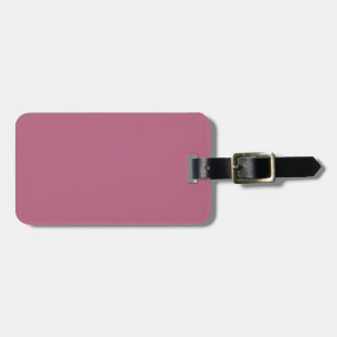 Etiqueta de Bagagem de Mata Preta e Rosa