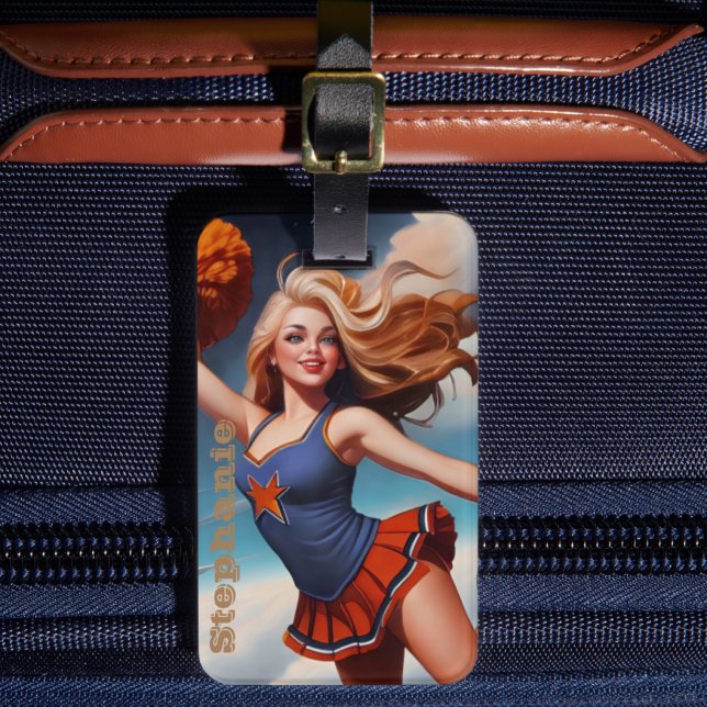 Etiqueta de bagagem de mochila para animação da mo (Criador carregado)