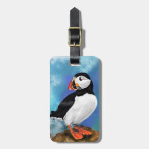 Etiqueta de Bagagem de Pássaro do Atlântico