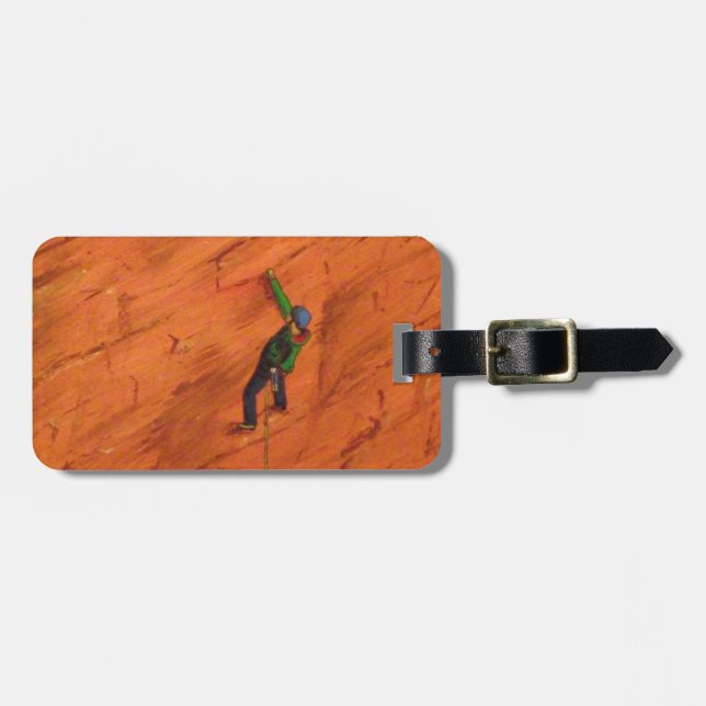 Etiqueta de Bagagem de subida personalizável (Frente Horizontal)