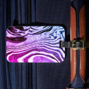 etiqueta de bagagem de suminagashi